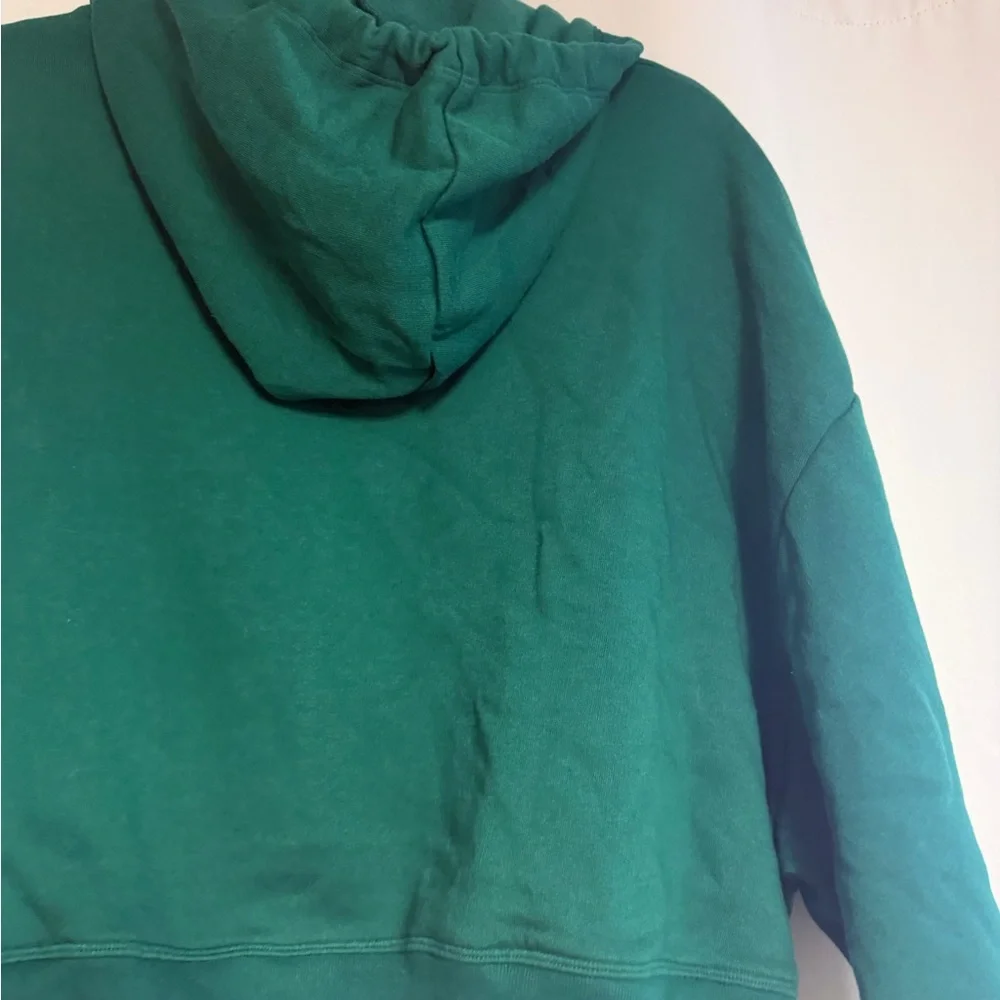 NWT Victoria’s Secret PINK Script Logo Cropped Hoodie Sweatshirt-Green-Size XXL - Picture 5 of 5